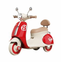 Xe máy điện trẻ em Vespa Retro 618 có cốp tiện dụng