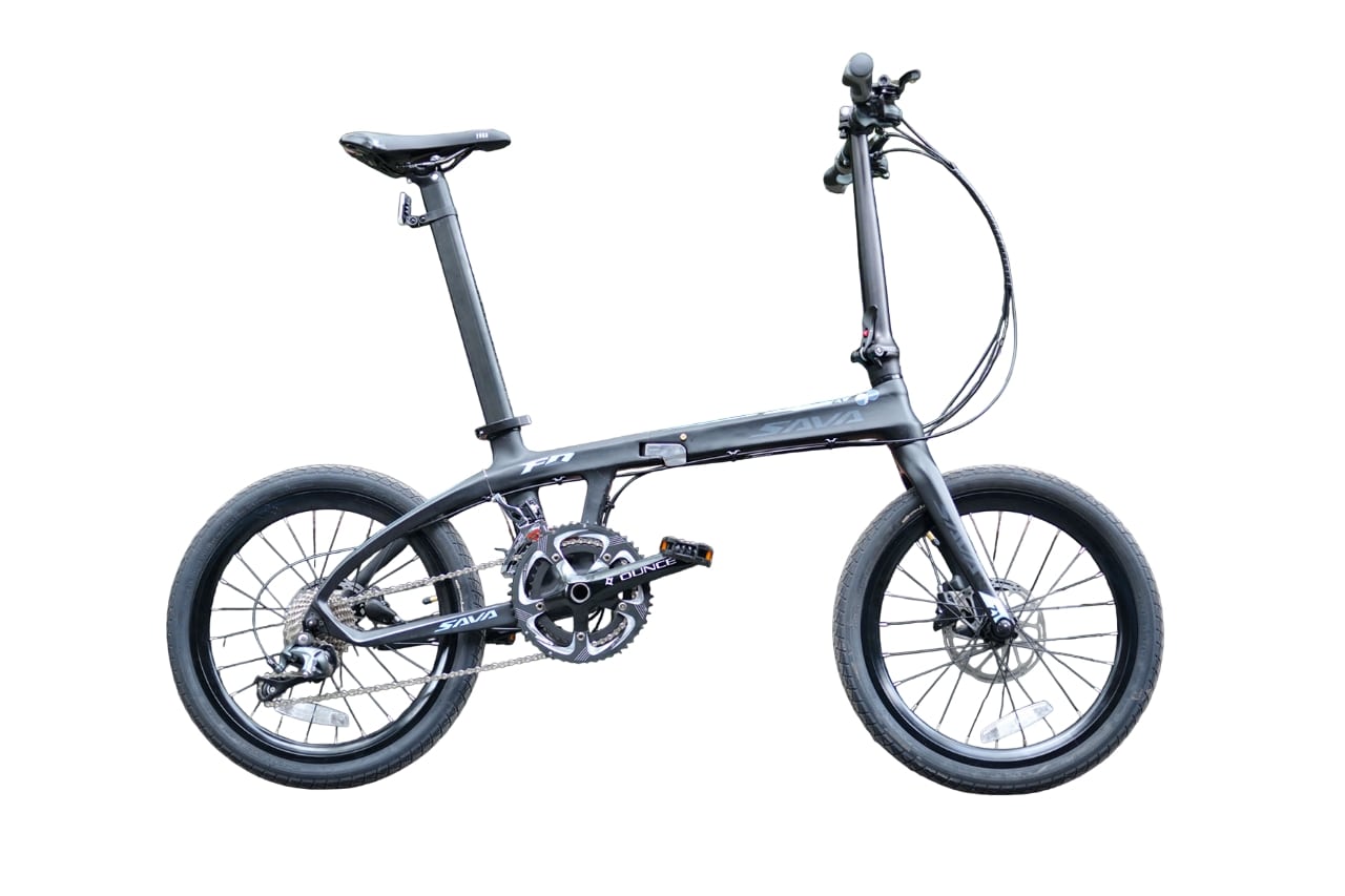 Xe đạp gấp Sava Z1 màu xám