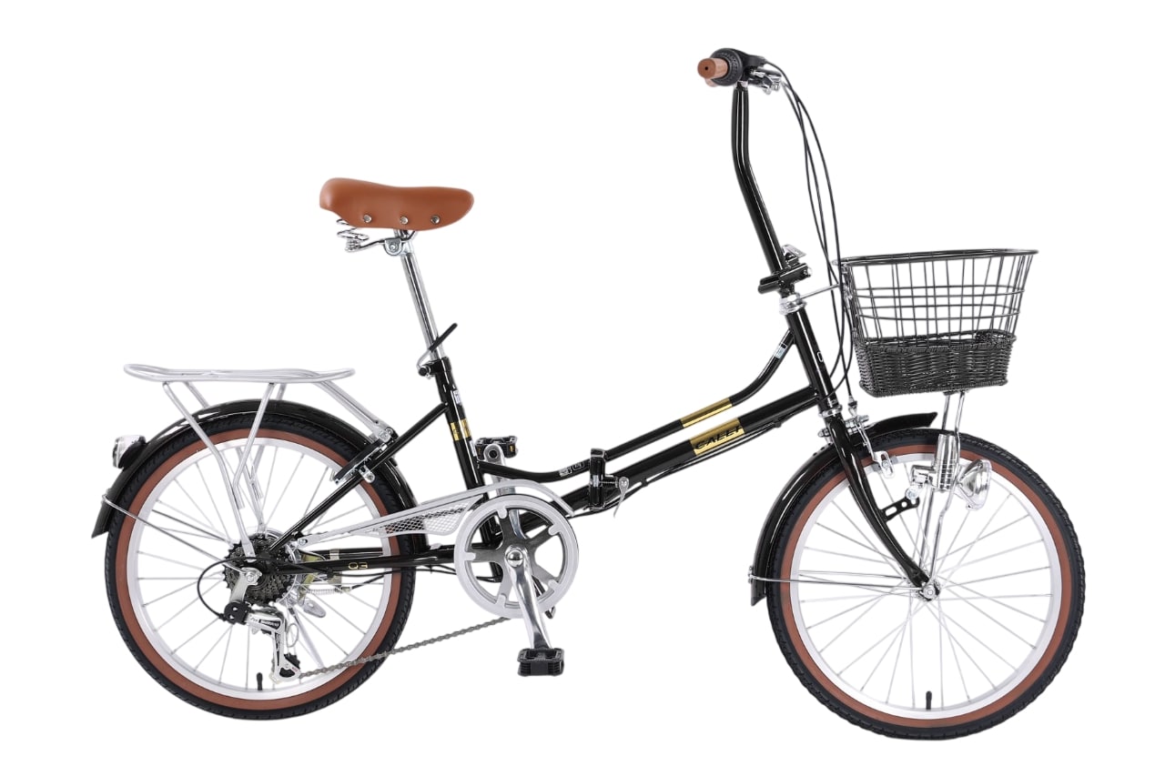 Xe Đạp Gấp Calli Q3 20 Inch Đen