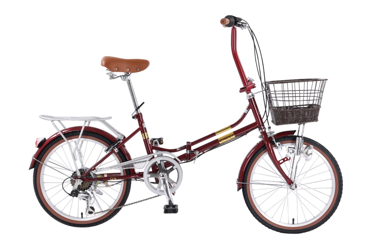 Xe Đạp Gấp Calli Q3 20 Inch Đỏ