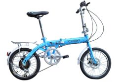 Xe đạp gấp Crolan – Gọn nhẹ, dễ điều khiển và lý tưởng cho các chuyến đi trong thành phố