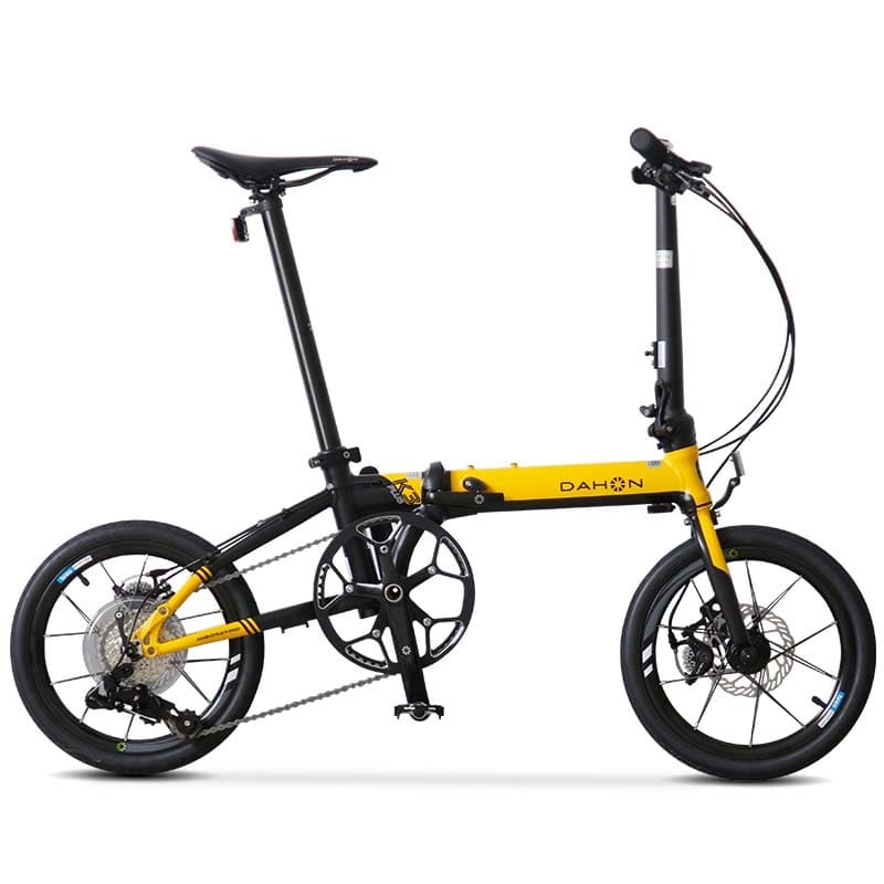 Xe đạp gấp Dahon K3 Plus KAA693 16 inch màu vàng