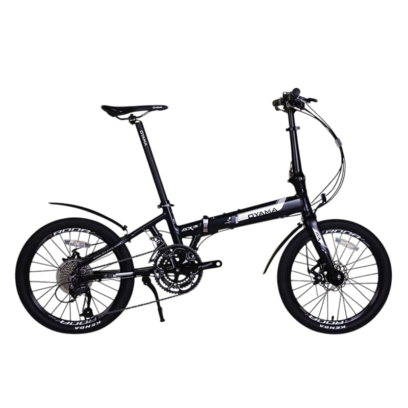 Xe đạp gấp Oyama AX3D màu đen