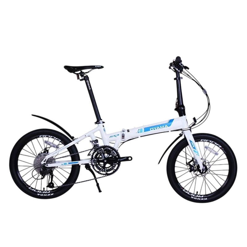 Xe đạp gấp Oyama AX3D màu trắng