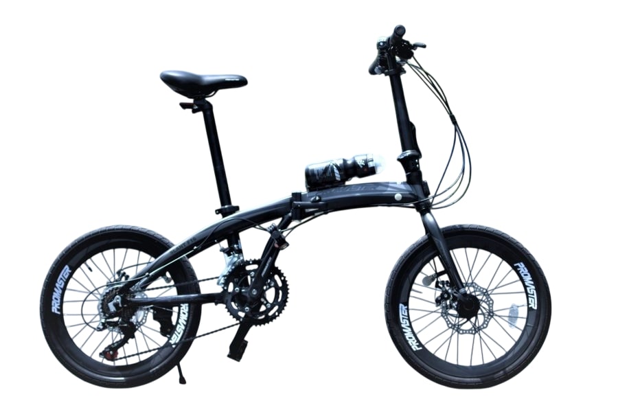 Xe đạp gấp Promaster F16 màu đen