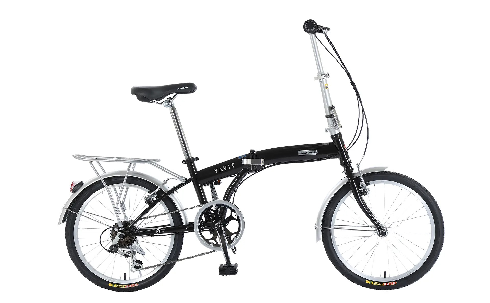 Xe Đạp Gấp Satako Yavit 20 Inch Đen