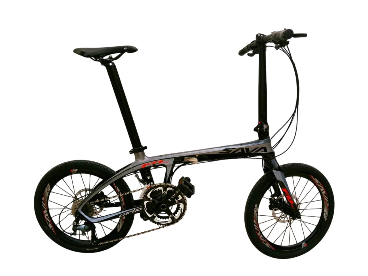 Xe đạp gấp Sava Z1 màu đen