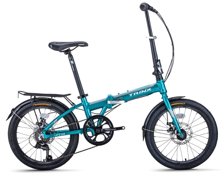 Xe Đạp Gấp Trinx Life 2.2 20 Inch Xanh