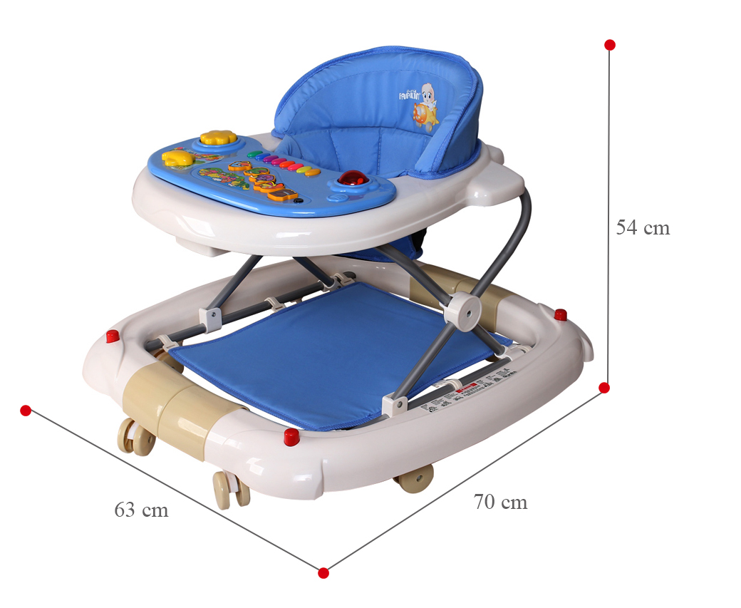 Kích thước xe tập đi Farlin BF-880 phù hợp cho bé