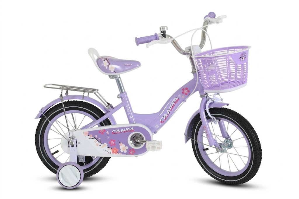 Xe đạp trẻ em CANIFA FG màu tím