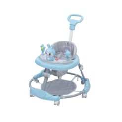 Xe tập đi thỏ PM-02135 cho bé có tay cầm đẩy và lót chân